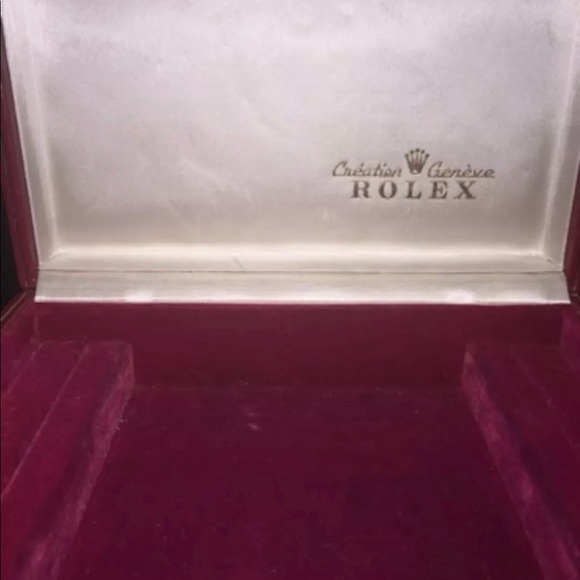 Ladies Vintage Tapestry Rolex Box.